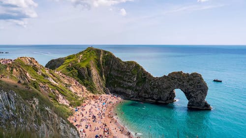 有关人群, 土地, 地平线的免费素材视频