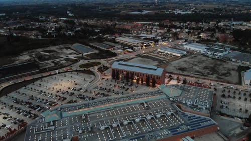 有关停, 停车场, 从上面的免费素材视频