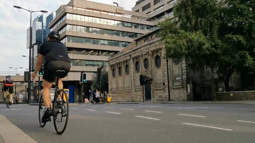 有关伦敦, 单车骑士, 城市的免费素材视频