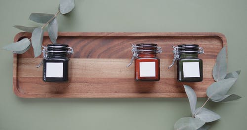 有关Flatlay, 从上面, 木托盘的免费素材视频