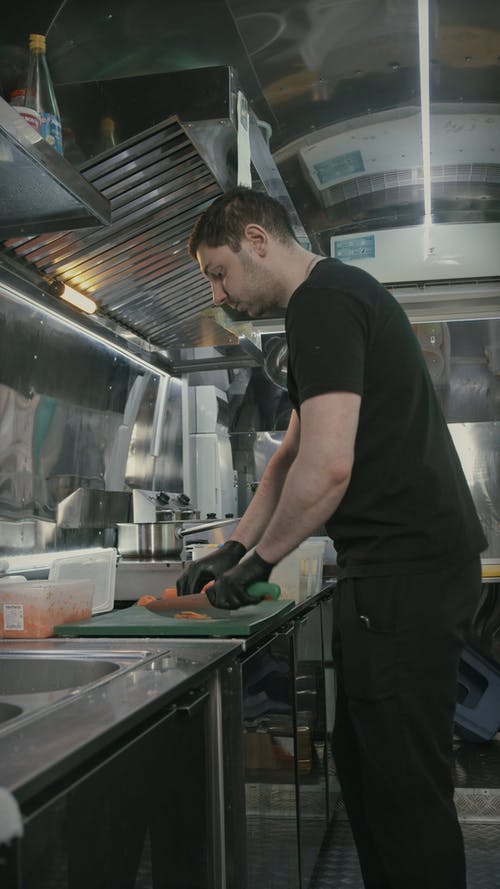 有关人, 备餐, 刀的免费素材视频