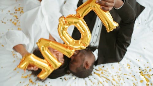 有关一对, 上下翻转, 五彩纸屑的免费素材视频