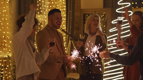 有关一杯酒, 一群人, 享受的免费素材视频