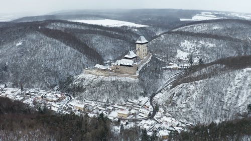 有关下雪的, 冬季, 卡尔斯坦的免费素材视频