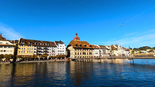 有关人行天桥, 城市, 外观的免费素材视频