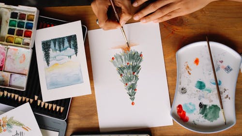 有关创作过程, 手工, 绘画的免费素材视频