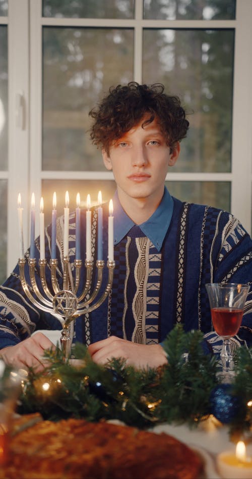 有关hanukkiah, 传统, 光明节的免费素材视频