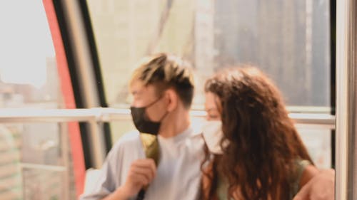 有关一对, 人, 口罩的免费素材视频