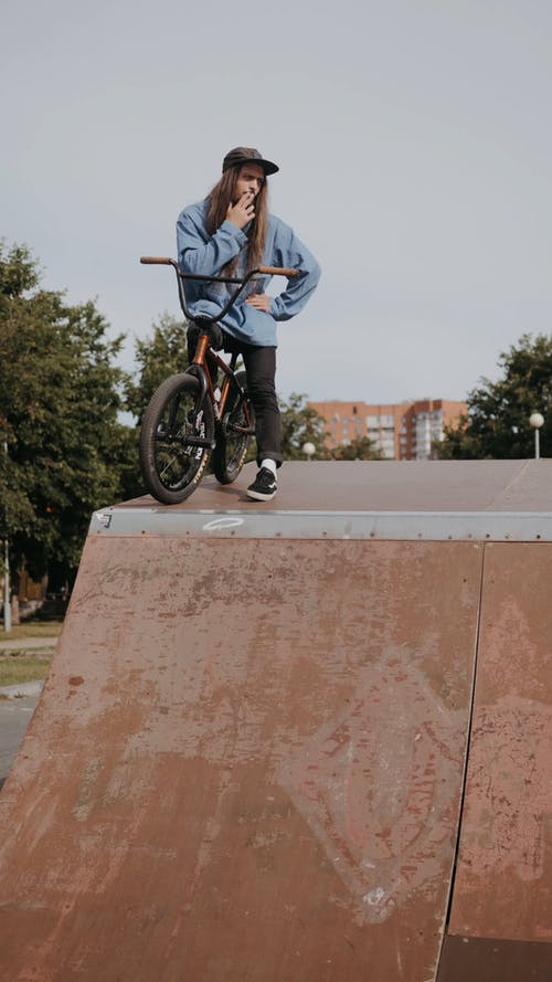 有关BMX, 垂直视频, 户外的免费素材视频