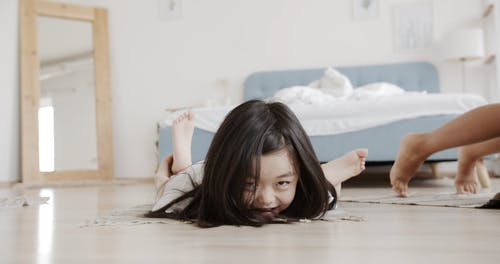 有关伸展, 儿童, 女孩的免费素材视频