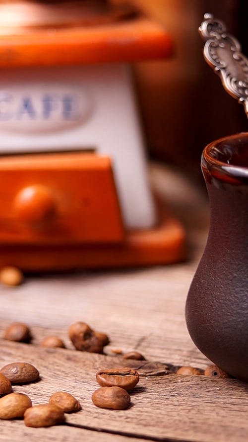 有关咖啡豆, 垂直视频, 特写的免费素材视频