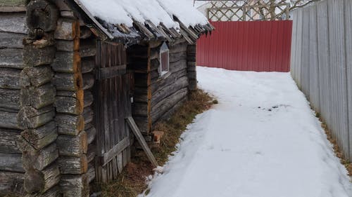 有关冬季, 冬衣, 大雪覆盖的免费素材视频