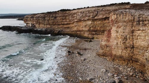 有关天性, 岩石, 岩石海岸的免费素材视频