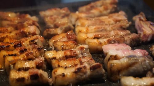 有关samgyupsal, 可口, 可口的的免费素材视频