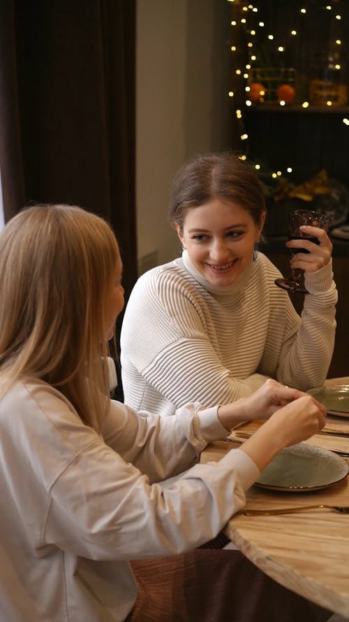 有关女孩, 女性, 新年的免费素材视频