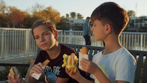 有关一起, 儿童, 可口的的免费素材视频