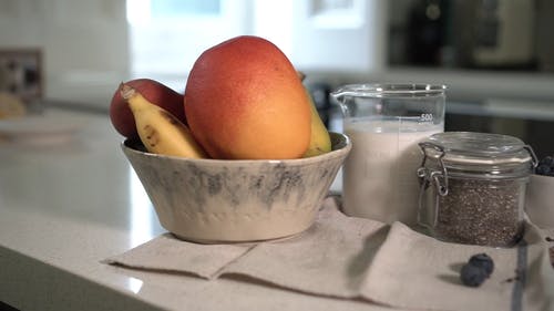有关一碗水果, 健康, 养分的免费素材视频