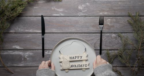 假期餐桌布置 · 免费素材视频