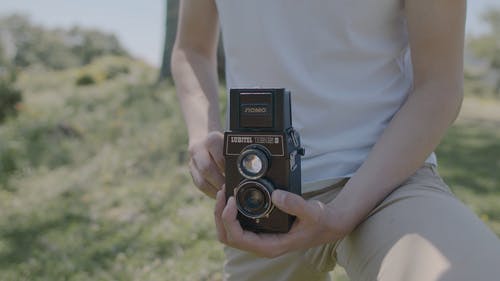 有关3C用品, lomo, 人的免费素材视频