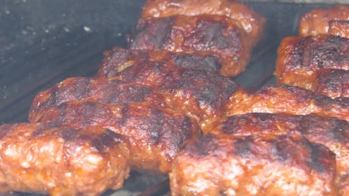 有关抽烟, 烹饪, 特写镜头的免费素材视频