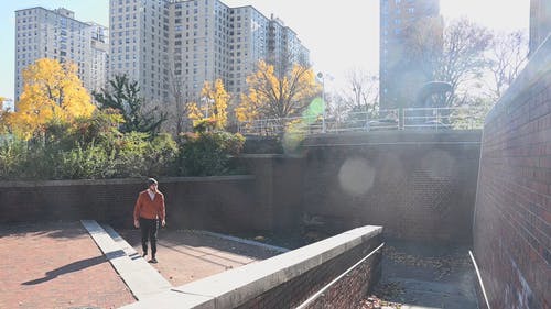 一个做特技技巧的家伙 · 免费素材视频