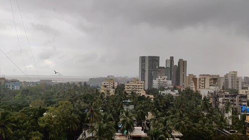 有关下雨, 城市, 多云的的免费素材视频