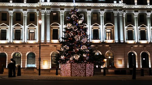 有关伦敦市中心, 圣诞气氛, 圣诞节背景的免费素材视频
