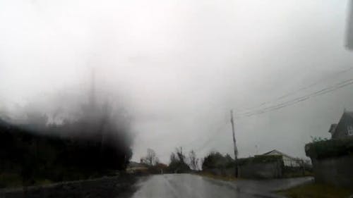 有关下雨天, 交通, 公路旅行的免费素材视频