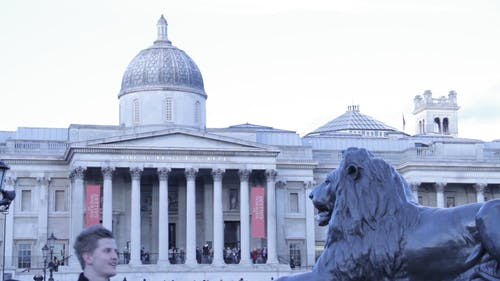 有关伦敦市中心, 列, 国家画廊的免费素材视频