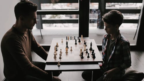 有关国际象棋车, 坐, 室内的免费素材视频