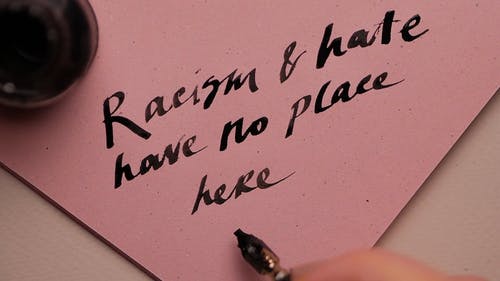 有关书法笔, 口号, 和平标志的免费素材视频