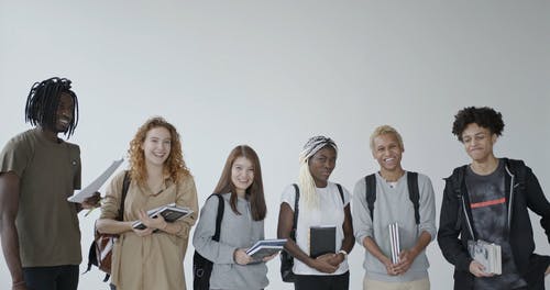 有关图书, 多样化, 大笑的免费素材视频