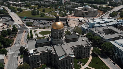 有关乔治亚州议会大厦, 亚特兰大, 国会大厦的免费素材视频