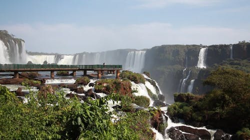 有关伊瓜苏河, 伊瓜苏瀑布, 南美洲的免费素材视频