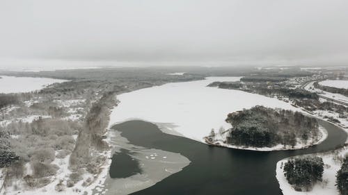 有关下雪的, 冬季, 天性的免费素材视频