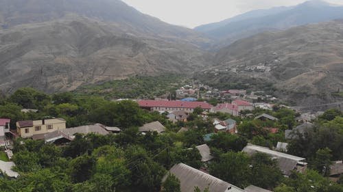 有关地平线, 城镇, 山的免费素材视频