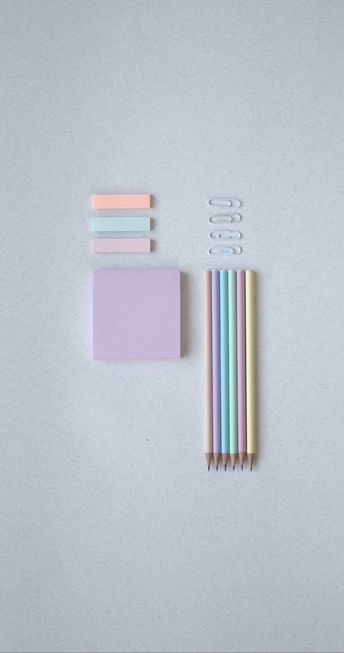 有关Flatlay, 便签本, 创造力的免费素材视频