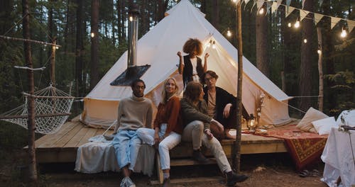 有关glamping, 休闲, 伴侣的免费素材视频