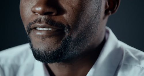 有关人, 口, 有胡子的的免费素材视频