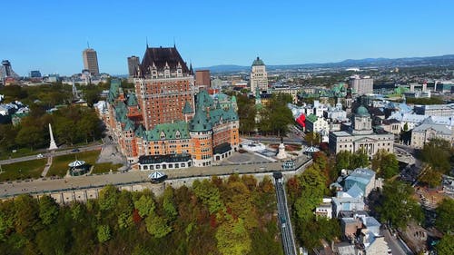 有关4k, chateau frontenac, 加拿大的免费素材视频