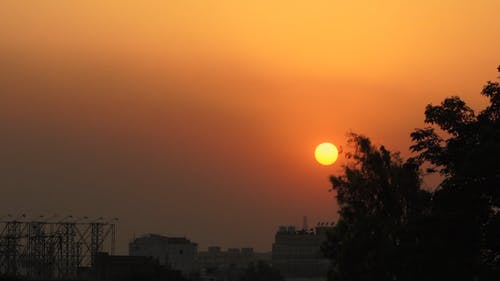 有关天空, 太阳, 广角拍摄的免费素材视频