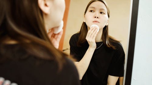 有关化妆, 反射, 涂抺的免费素材视频