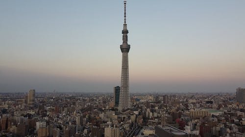 有关东京晴空塔, 地标, 城市的免费素材视频