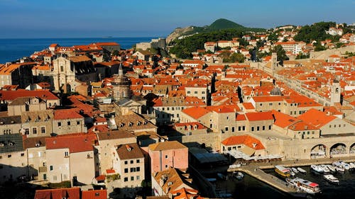 有关亚得里亚海, 克罗地亚, 古城的免费素材视频
