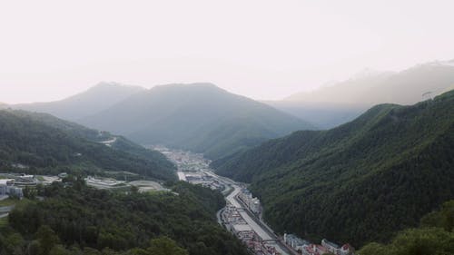 有关上升的镜头, 城市, 天性的免费素材视频