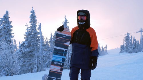 有关@户外, 下雪的, 保暖的衣物的免费素材视频