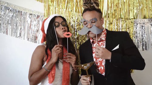 有关假日, 办公室聚会, 合作伙伴的免费素材视频