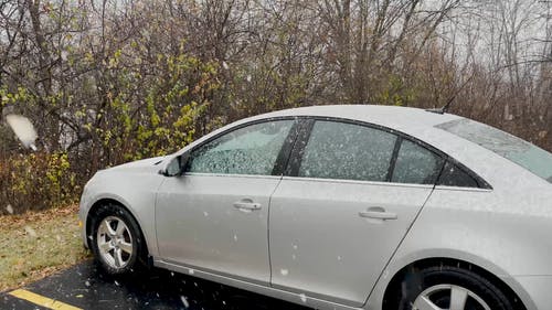 有关下雪, 下雪的, 停的免费素材视频