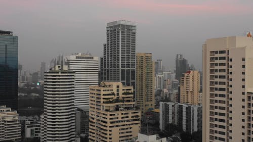 有关商业, 城市, 天空的免费素材视频