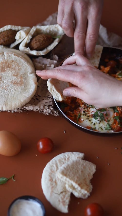 有关shakshuka, 东, 传统食物的免费素材视频